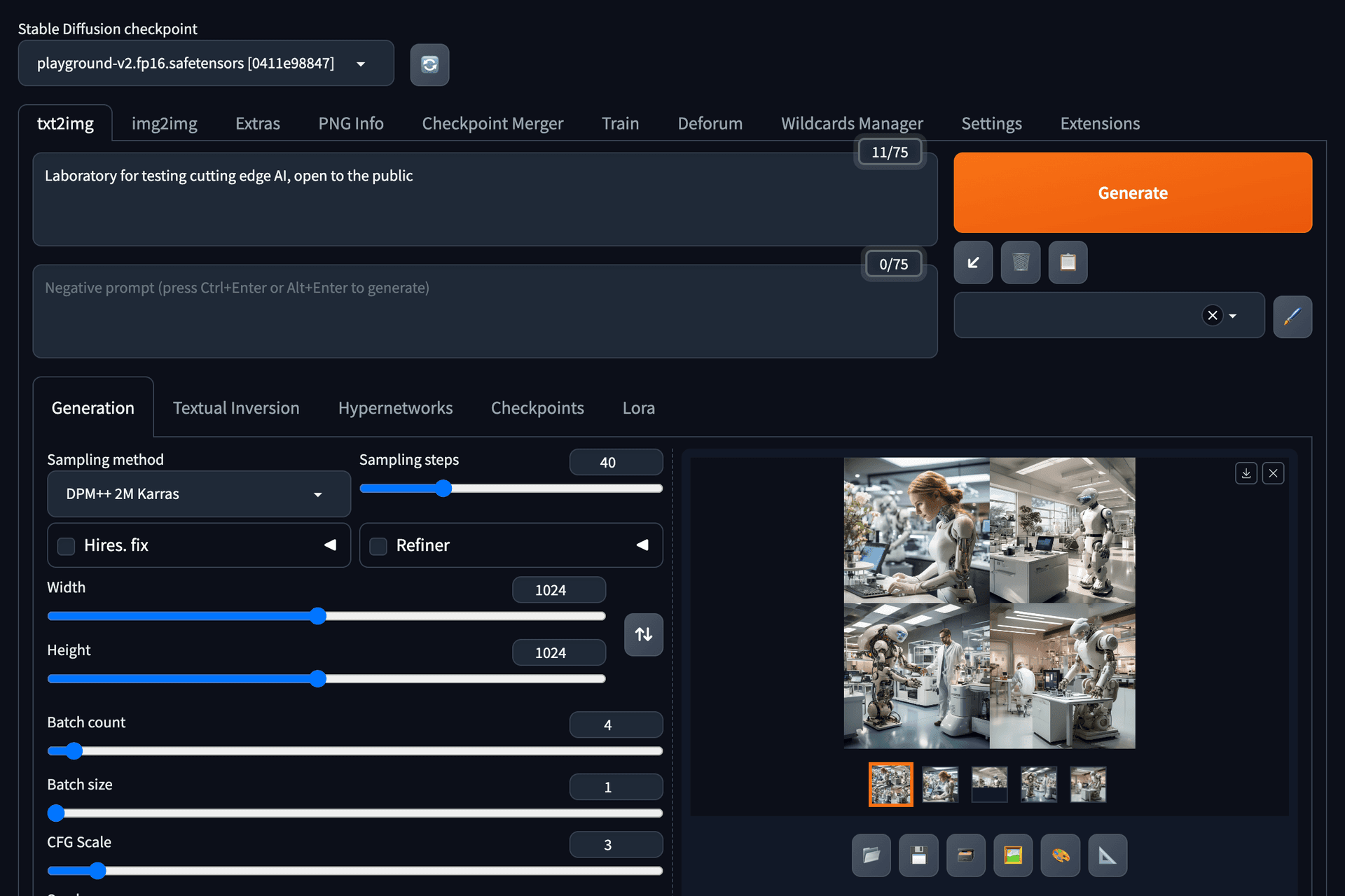 Stable Diffusion Web UI