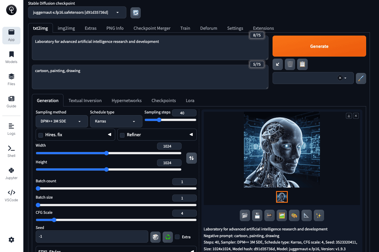 Stable Diffusion Web UI