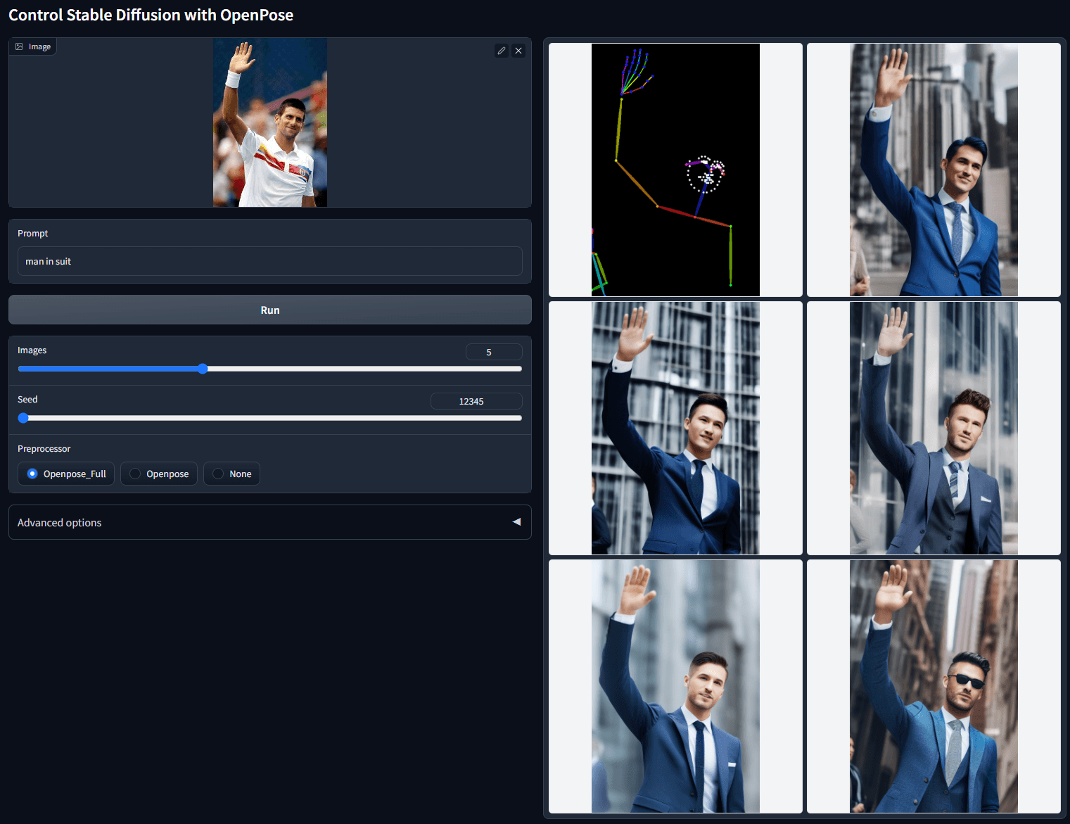 ControlNet SDXL Open Pose | Open Laboratory