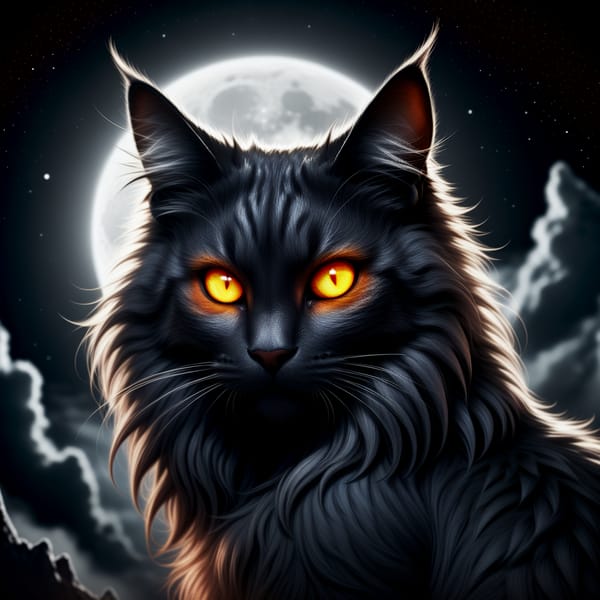 AI-Generated Cat Creature