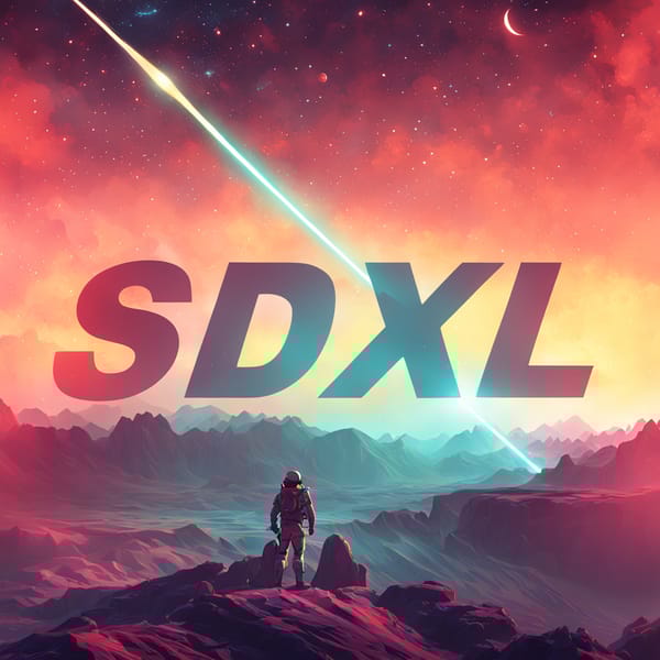 SDXL announcement image