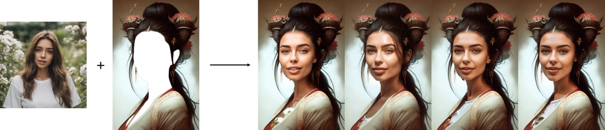 Inpainting with IP-Adapter