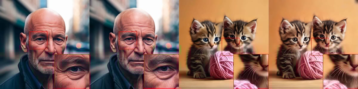 2x super resolution example