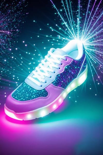 Bioluminescent sneaker