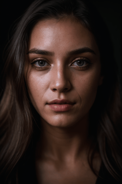 CyberRealistic v8.0 output: photorealistic portrait